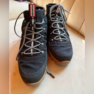 Hunter Black Outdoor Boots size 11 waterproof